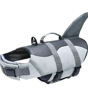 NWOT XS Gray Sharkfin Life jacket